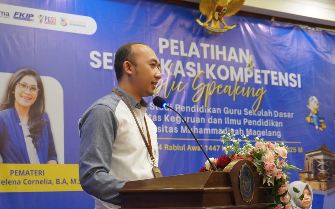 Dari Mahasiswa ke Pendidik Profesional: PGSD UNIMMA Gelar Sertifikasi Public Speaking!