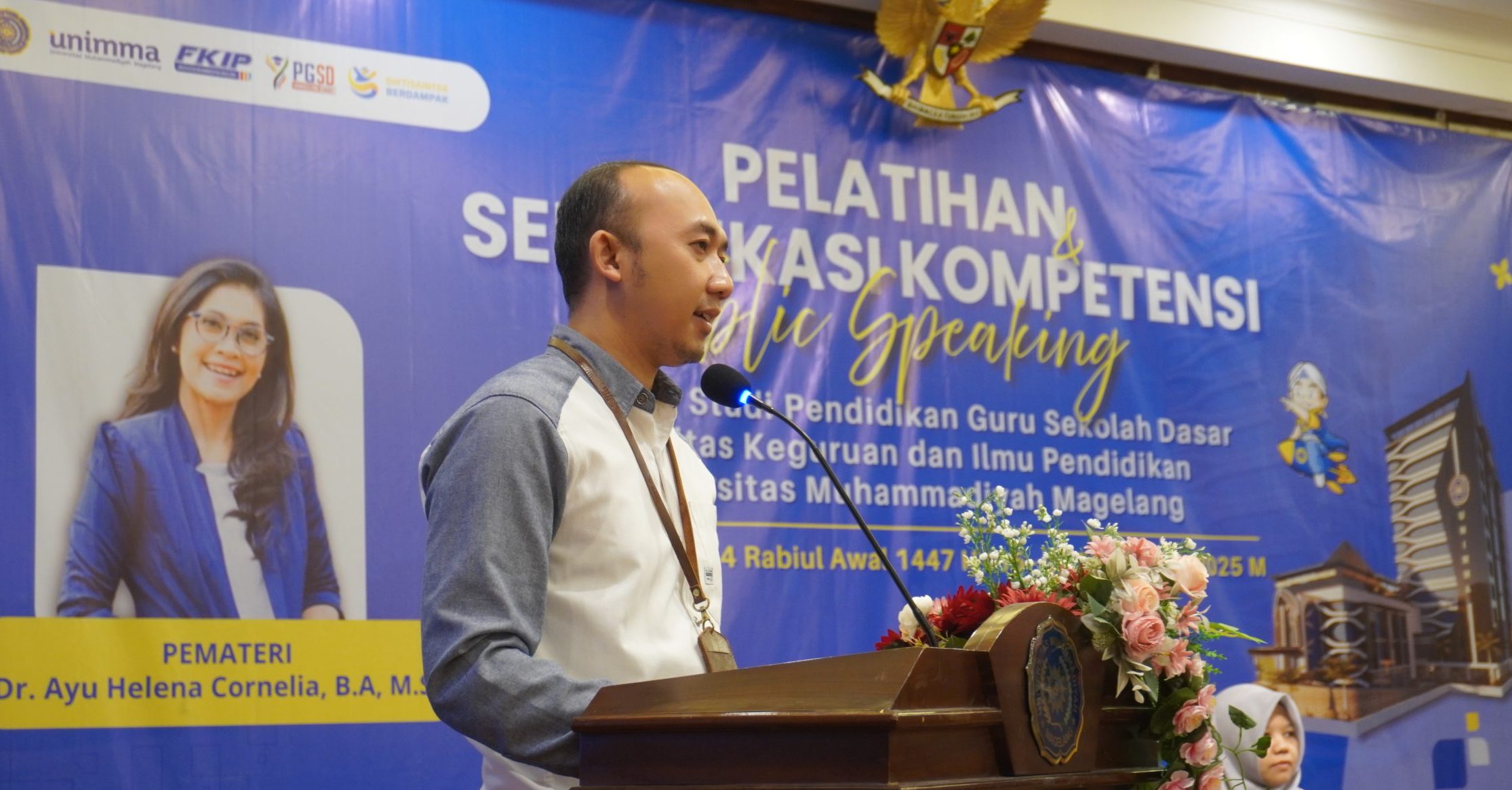 Dari Mahasiswa ke Pendidik Profesional: PGSD UNIMMA Gelar Sertifikasi Public Speaking!