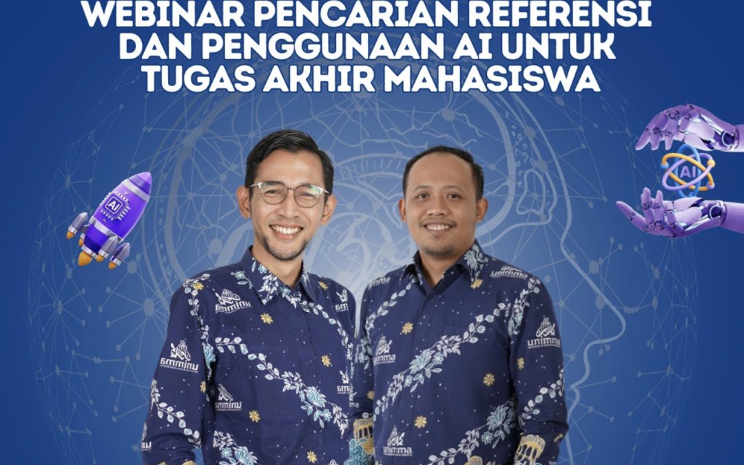 FKIP UNIMMA Gelar Webinar Pencarian Referensi dan Pemanfaatan AI dalam Tugas Akhir Mahasiswa