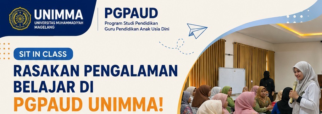 SIT IN CLASS: Rasakan Pengalaman Belajar di PG PAUD UNIMMA